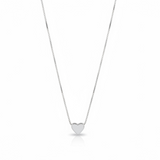 Collar Corazón Enchapado en Plata 950