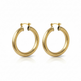 Aros Argolla Aura Enchapados en Oro 18k