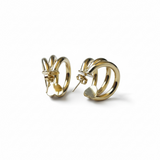 Aros Trilogía del Amor Enchapados en Oro 18K