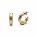 Aros Eclipse Enchapados en Oro 18K
