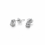 Conjunto Punto de Luz Gota Enchapado en Plata 950