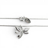 Collar Libélula Enchapado en Plata 950